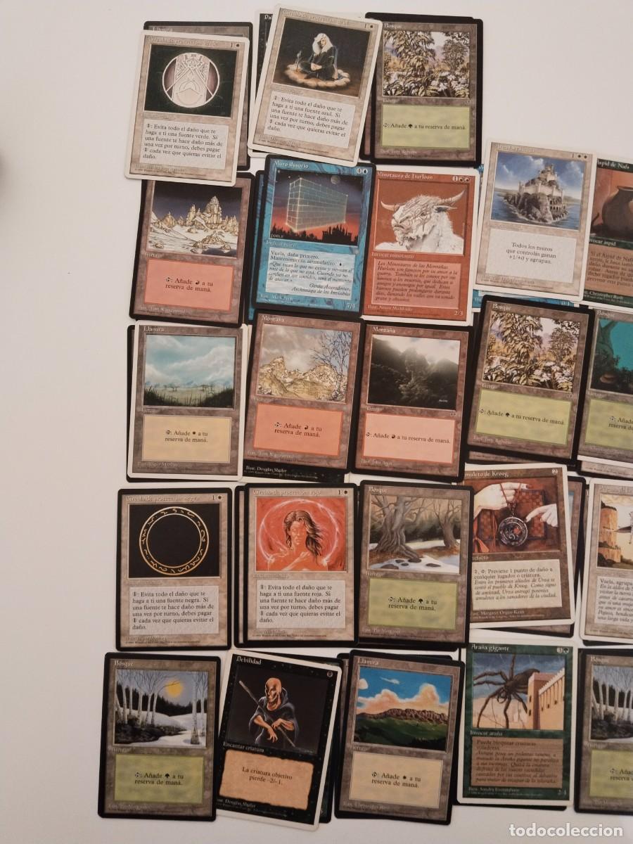 Coleccionismo cromos antiguos: Lote de 66 cartas de Magic - Foto 3