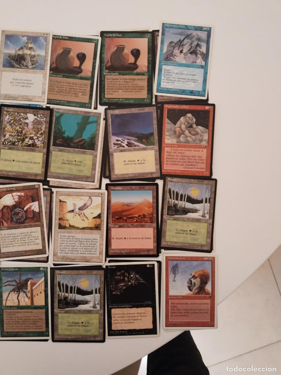 Coleccionismo cromos antiguos: Lote de 66 cartas de Magic - Foto 4