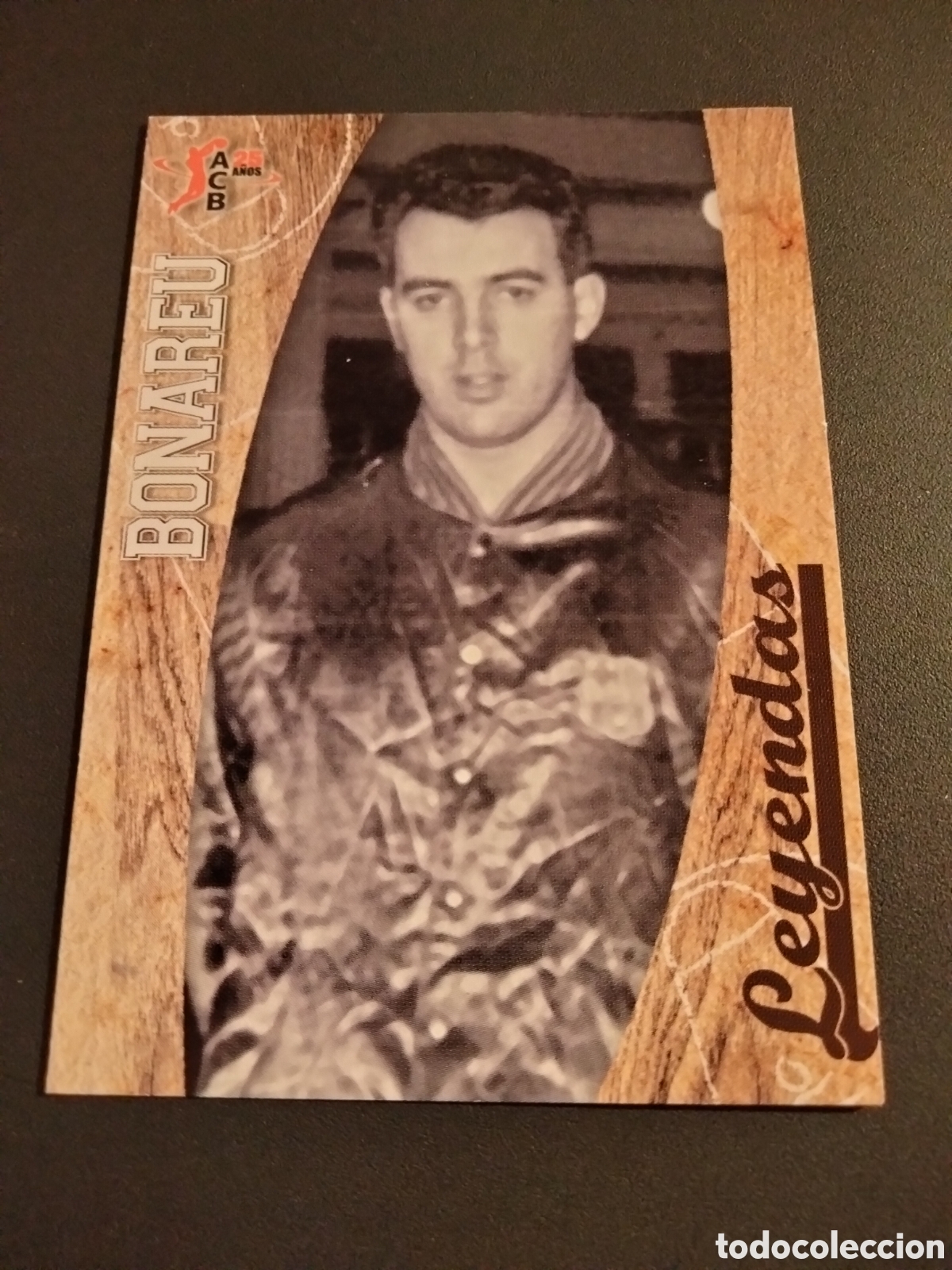 Collectionnisme Cartes &agrave; collectionner anciennes: JORDI BONAREU # 336 REGAL BARCELONA LEYENDAS LIGA ACB 2008/09 PANINI.