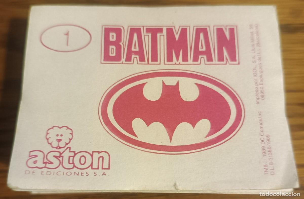 Coleccionismo cromos antiguos: ED. ASTON --- BATMAN -- 150 DIFERENTES - Foto 1