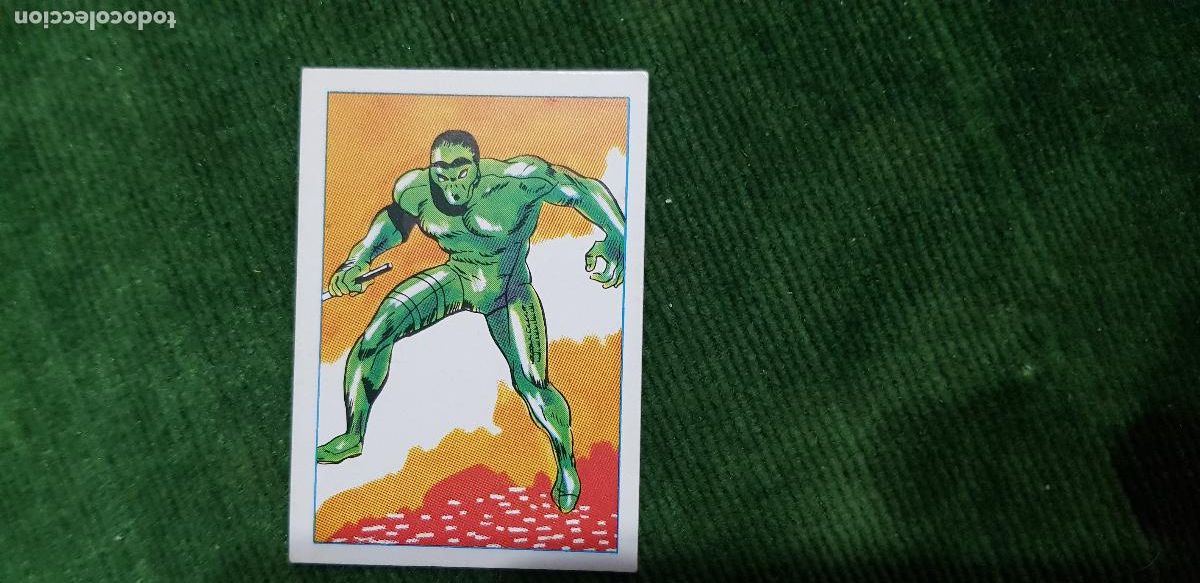Coleccionismo cromos antiguos: SUPERHEROES-CROMO N&ordm;139 SERPIENTE - Foto 1