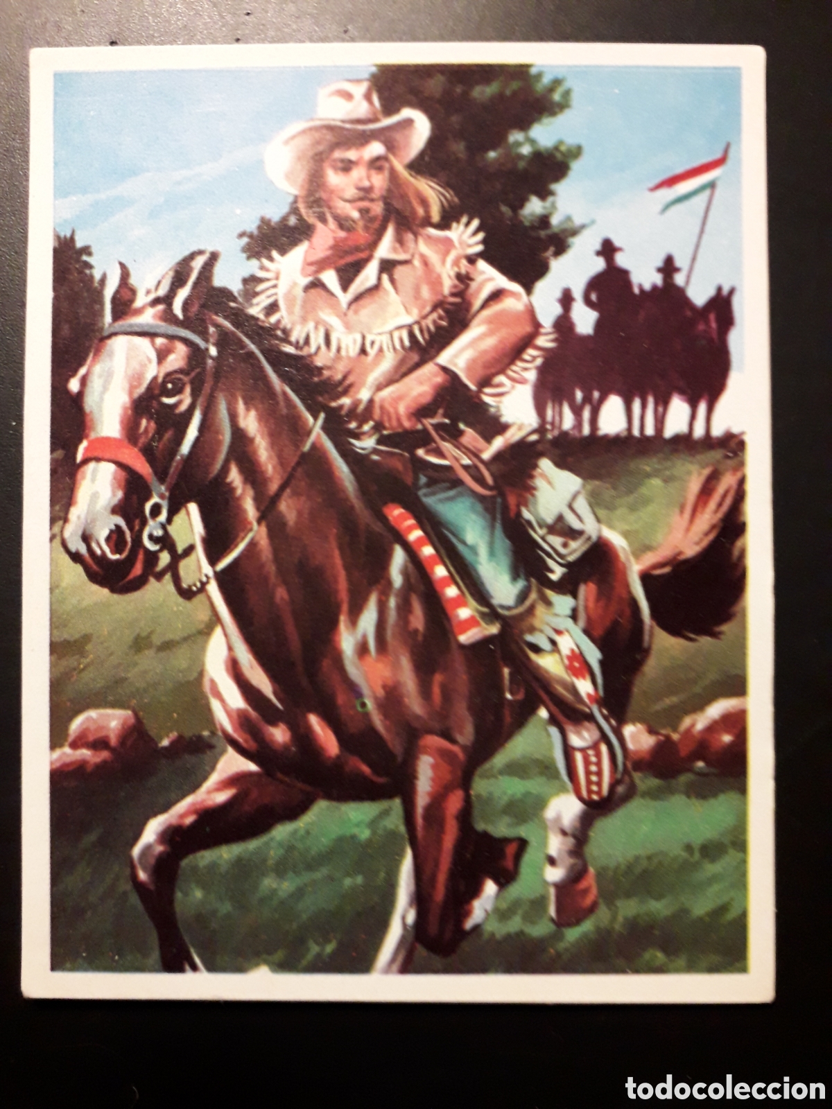 Colecionismo Cromos antigos: BUFFALO BILL. AM&Eacute;RICA Y SUS HABITANTES ED MAGA 1968 N&deg; 237 SIN PEGAR PEDIDO M&Iacute;NIMO 3&euro;
