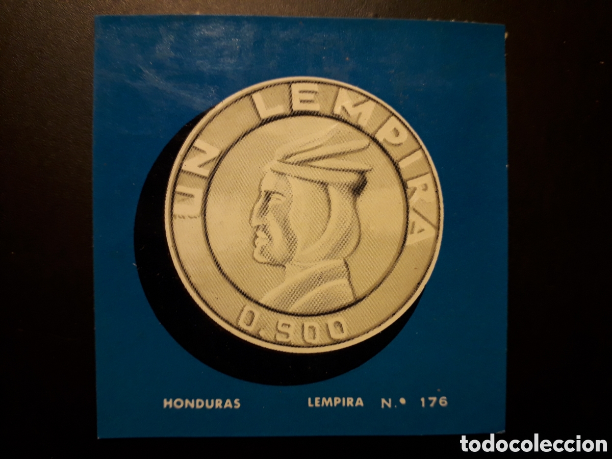 Colecionismo Cromos antigos: HONDURAS, LEPIRA, MONEDA N&deg; 176 COLECCI&Oacute;N UNIVERSAL 1962 DESPEGADO, PEDIDO M&Iacute;NIMO 3&euro;