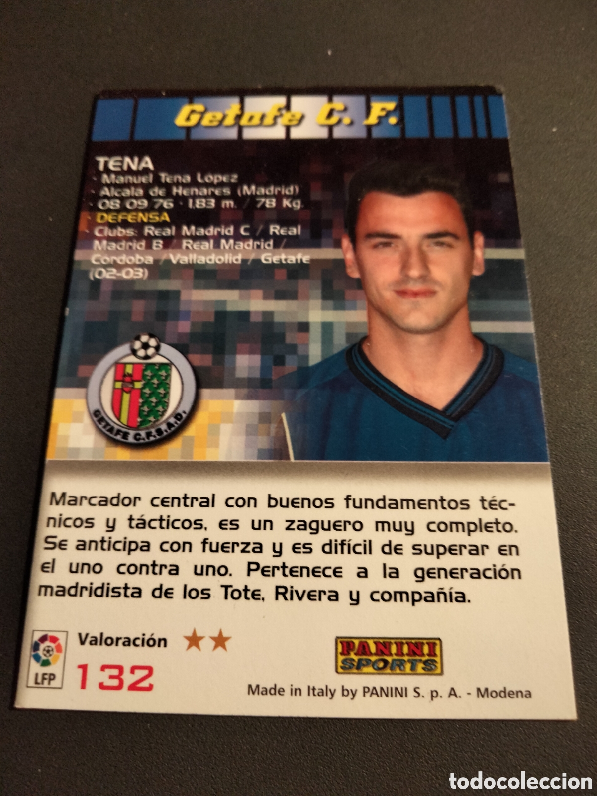 Coleccionismo cromos antiguos: TENA # 132 GETAFE MEGACRACKS 2004/05 PANINI - Foto 2
