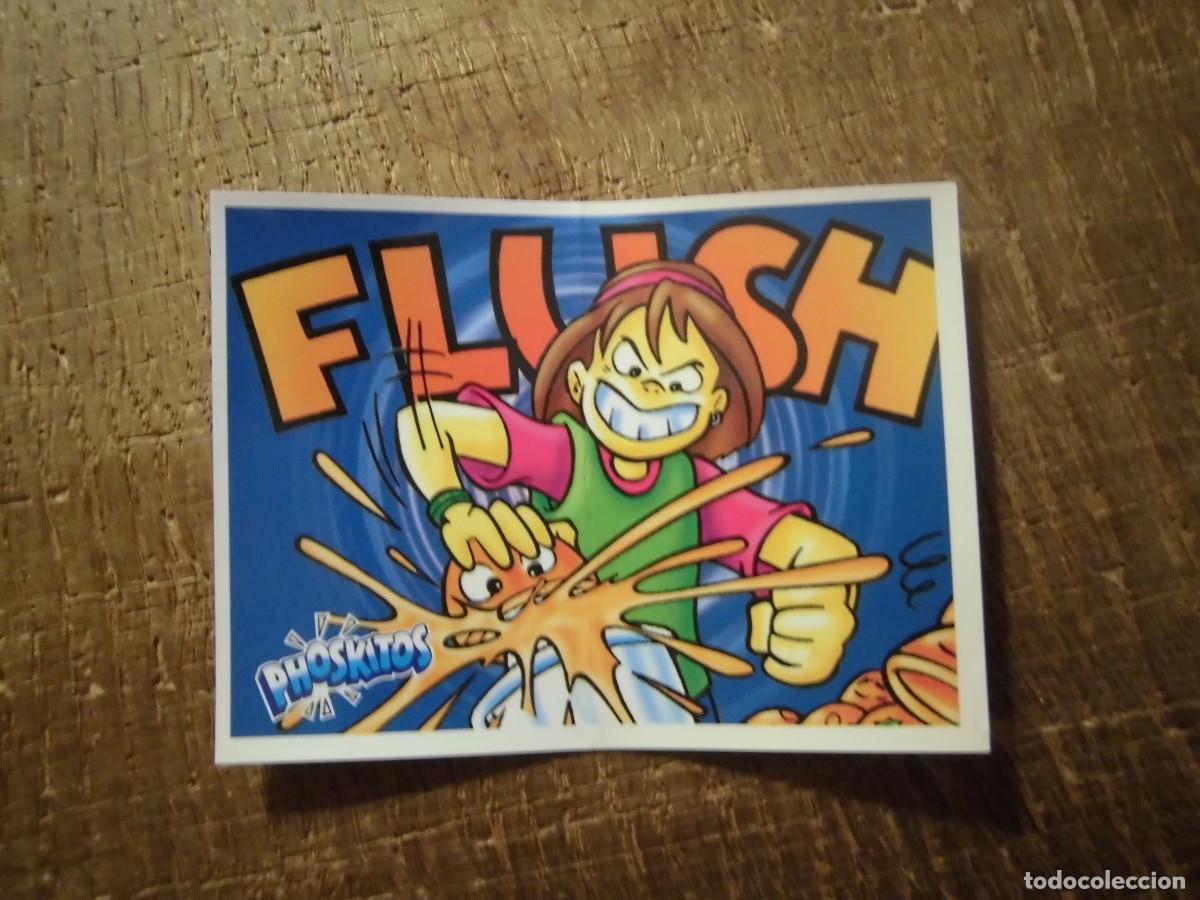 Coleccionismo cromos antiguos: CROMO SPLASH PHOSKITOS FLUSH 1998 TRASERA CON 1 PUNTO - Foto 1