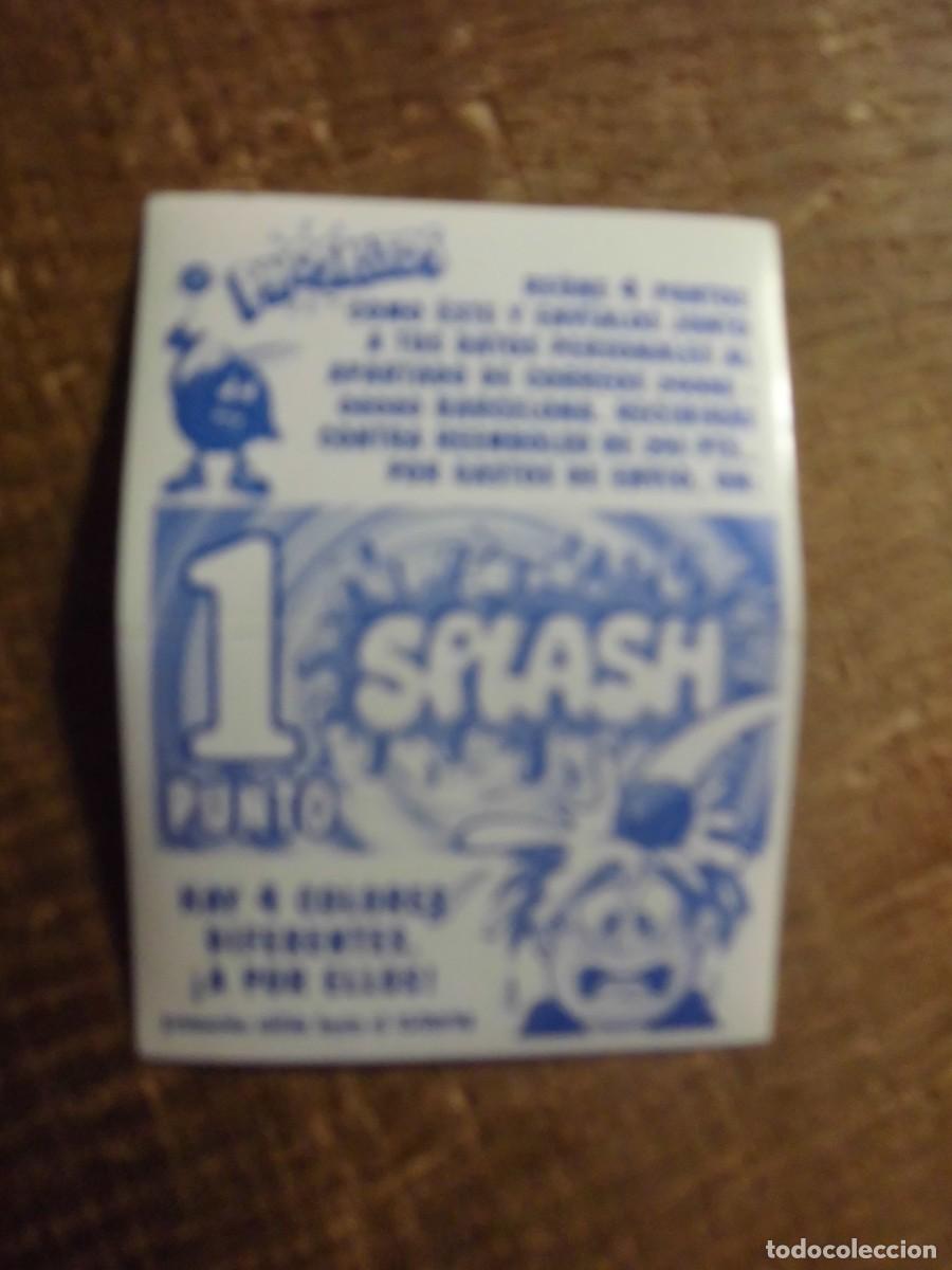Coleccionismo cromos antiguos: CROMO SPLASH PHOSKITOS FLUSH 1998 TRASERA CON 1 PUNTO - Foto 2