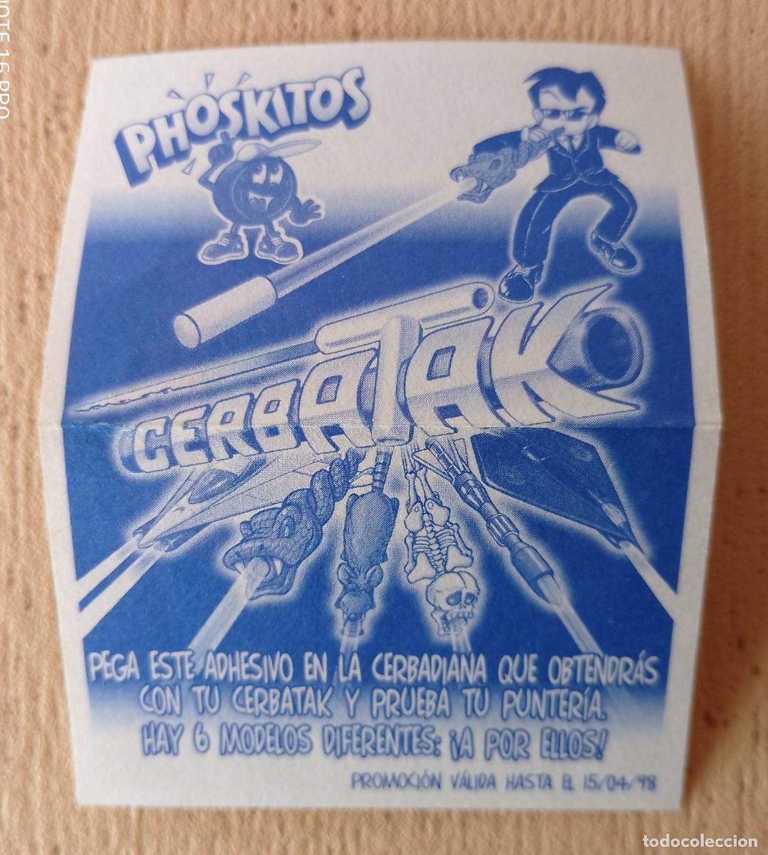 Coleccionismo cromos antiguos: Cromo Cerbatak, Phoskitos - Foto 2