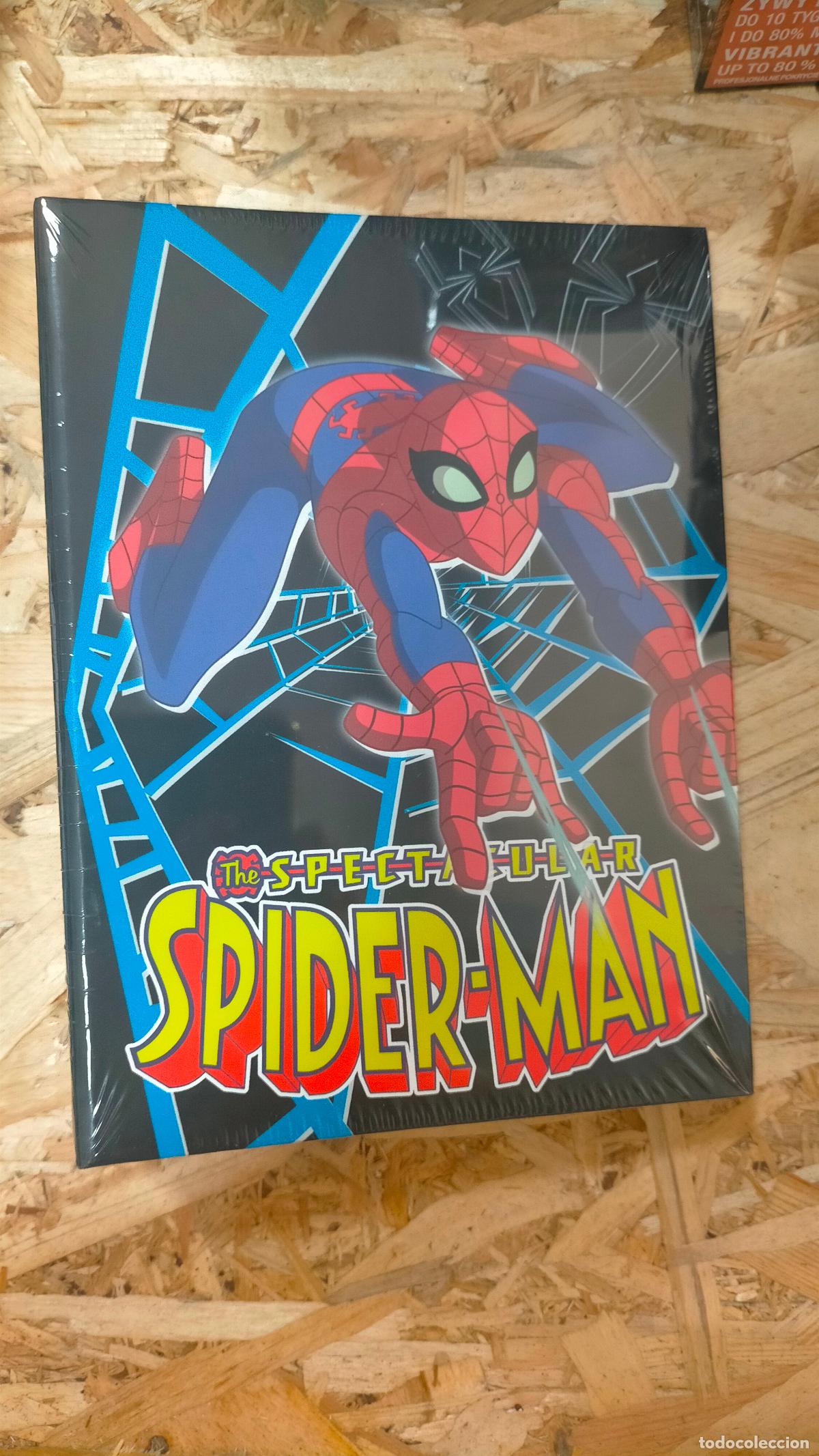 Collezionismo Figurine antiche: &Aacute;lbum a estrenar para doscientas fotos tama&ntilde;o postal. Spider-Man hombre ara&ntilde;a