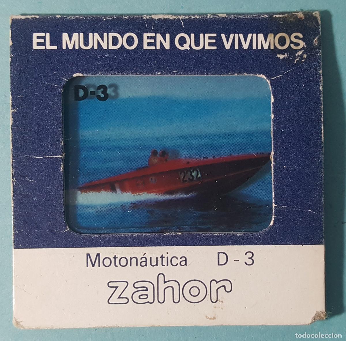 Collezionismo Figurine antiche: DIAPOSITIVA ZAHOR EL MUNDO EN QUE VIVIMOS MOTONA&Uacute;TICA D-3 1979, FILMINA