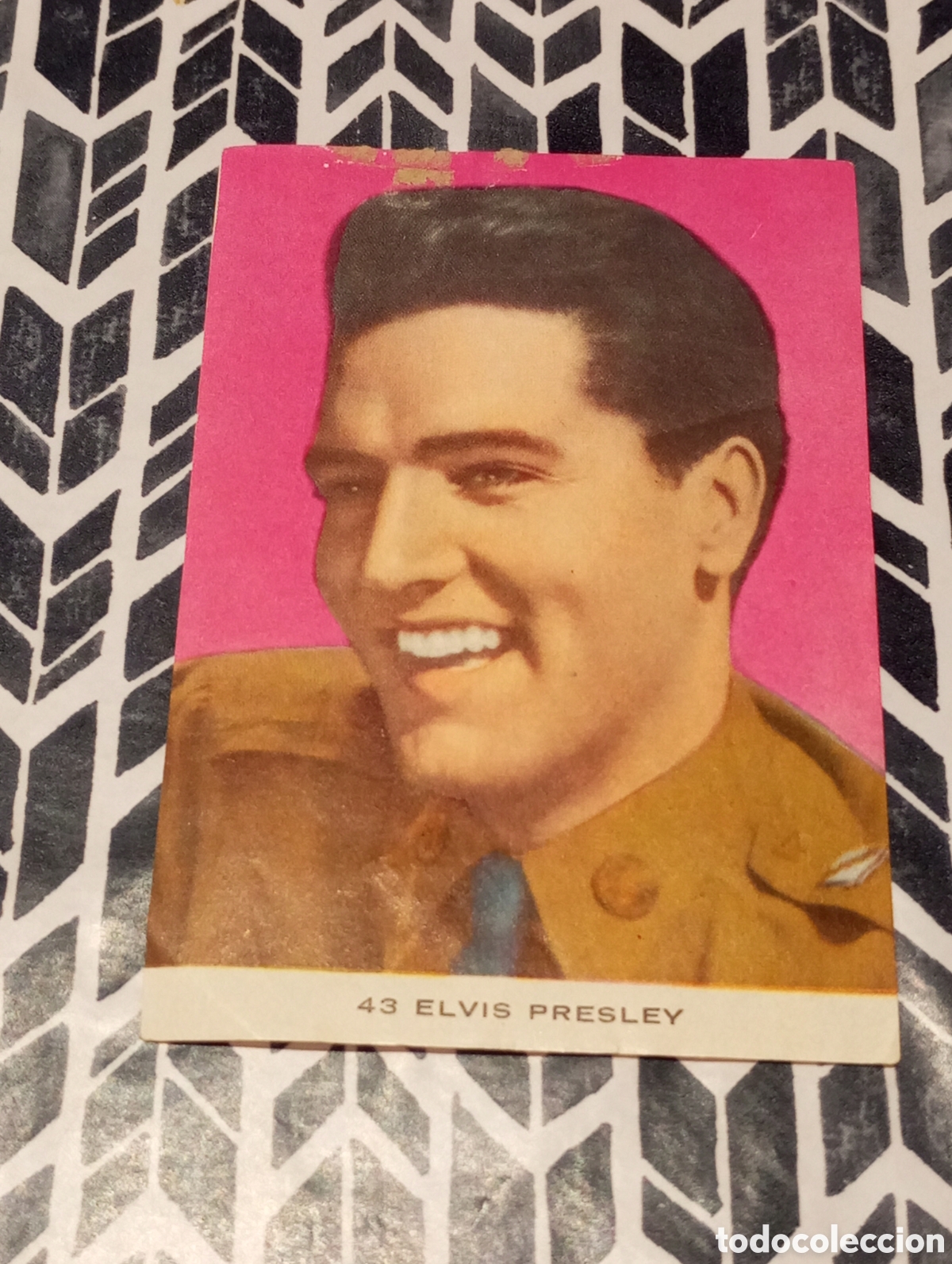 Coleccionismo cromos antiguos: ELVIS PRESLEY N&Uacute;MERO 43 - Foto 1