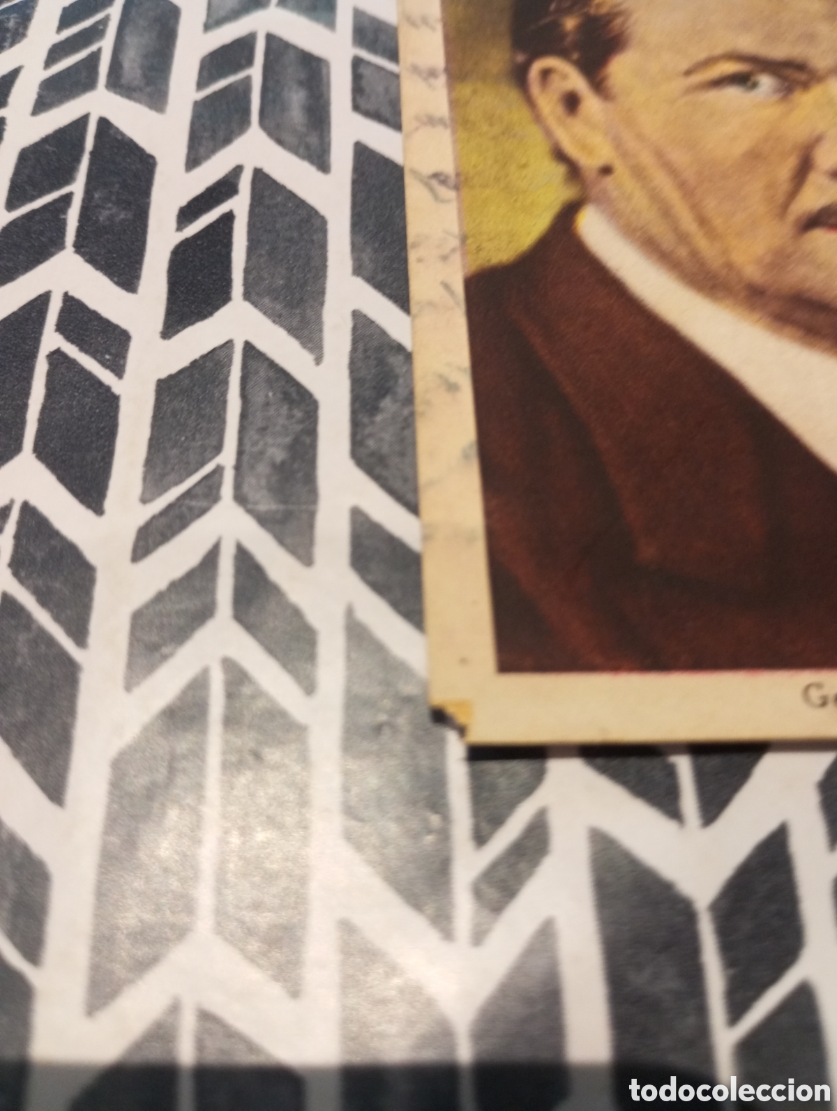 Coleccionismo cromos antiguos: CROMO - GEORGE BANCROFT - SERIE B - N&ordm; 4 - - Foto 3