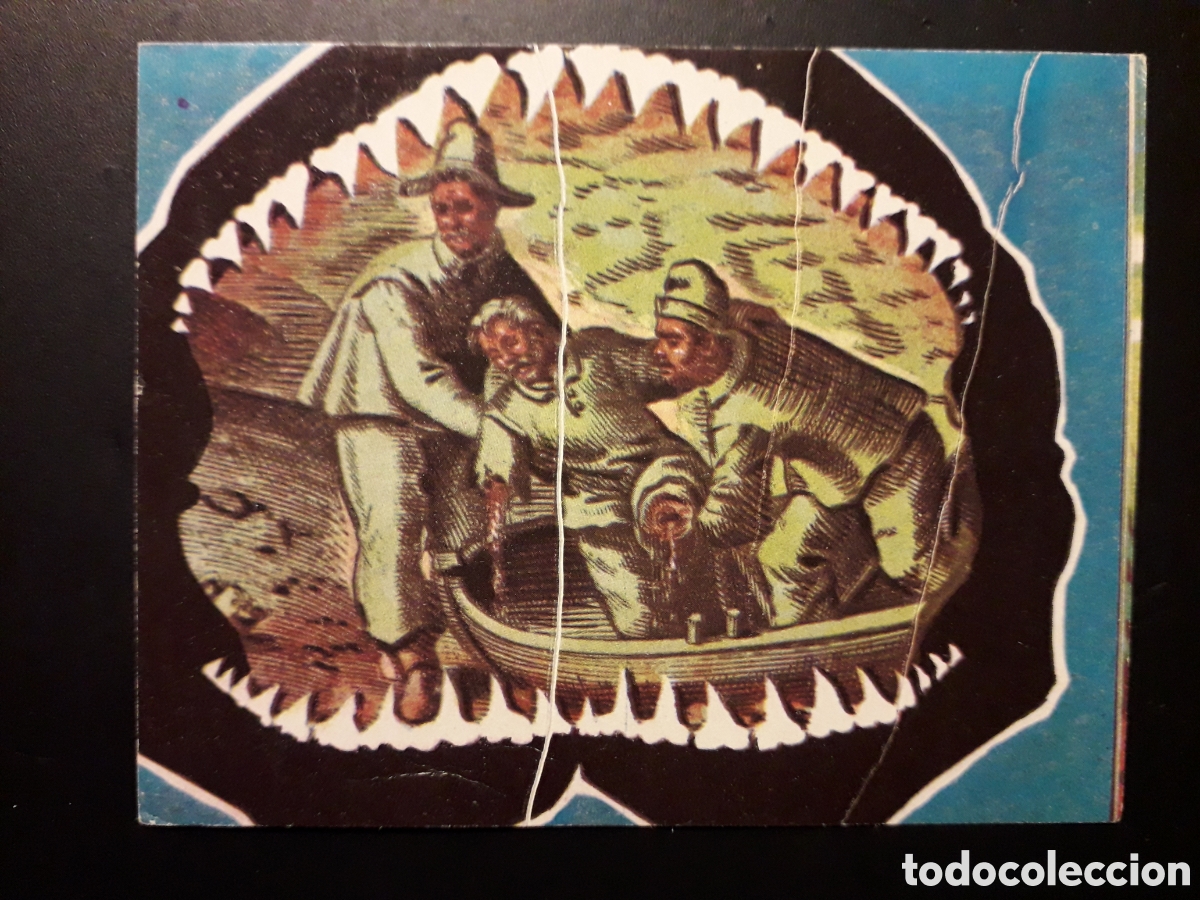 Colecionismo Cromos antigos: TIBUR&Oacute;N, EL MUNDO SUBMARINO N&deg; 109 PRODUCCIONES EDITORIALES 1973 SIN PEGAR, ARRUGAS PEDIDO M&Iacute;NIMO 3&euro;