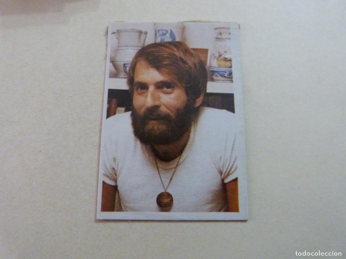 Coleccionismo cromos antiguos: CROMO DE CESAR PEREZ DE TUDELA DESPEGADO N&ordm; 134 A&Ntilde;O 1975 ALBUM FIGURAS DE ESTE