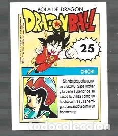 Coleccionismo cromos antiguos: CROMO DE BOLA DE DRAGON EDITOR ESTE DE CHICHI N&ordm; 25 - Foto 2