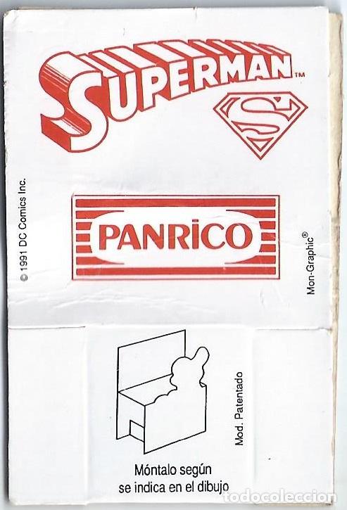 Coleccionismo cromos antiguos: Superman - DC Comics - Panrico (1991) - Foto 2