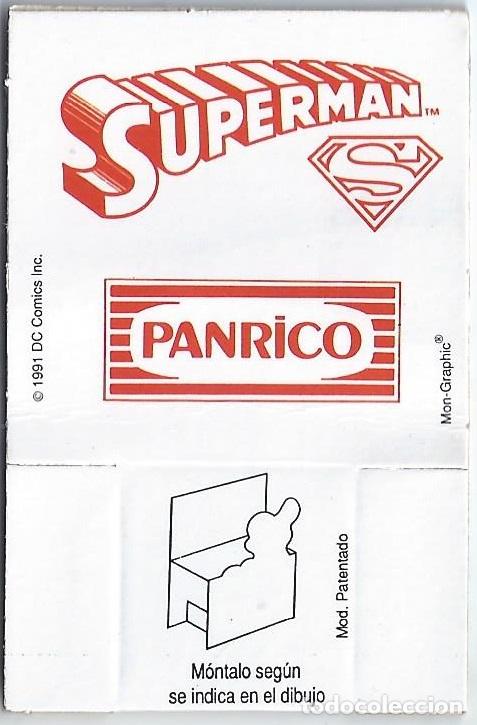 Coleccionismo cromos antiguos: Superman - DC Comics - Panrico (1991) - Foto 2