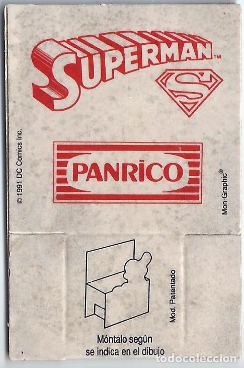 Coleccionismo cromos antiguos: Superman - DC Comics - Panrico (1991) - Foto 2