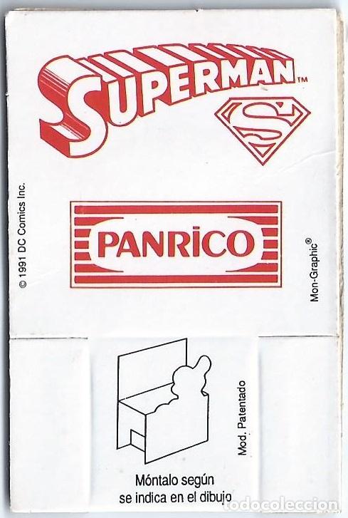 Coleccionismo cromos antiguos: Superman - DC Comics - Panrico (1991) - Foto 2