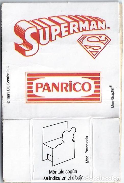 Coleccionismo cromos antiguos: Superman - DC Comics - Panrico (1991) - Foto 2