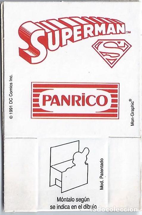 Coleccionismo cromos antiguos: Superman - DC Comics - Panrico (1991) - Foto 2