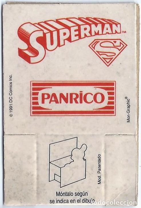 Coleccionismo cromos antiguos: Superman - DC Comics - Panrico (1991) - Foto 2