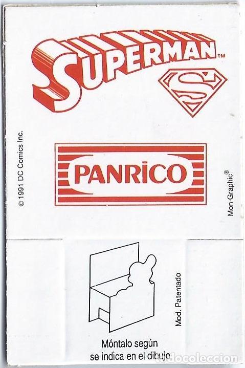 Coleccionismo cromos antiguos: Superman - DC Comics - Panrico (1991) - Foto 2