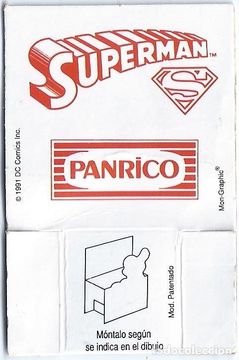 Coleccionismo cromos antiguos: Superman - DC Comics - Panrico (1991) - Foto 2