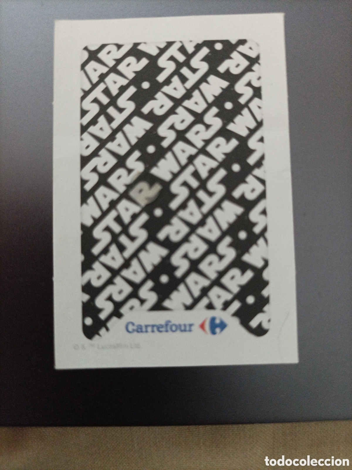 Coleccionismo cromos antiguos: STAR WARS CARREFOUR 1 PUNTO - Foto 2