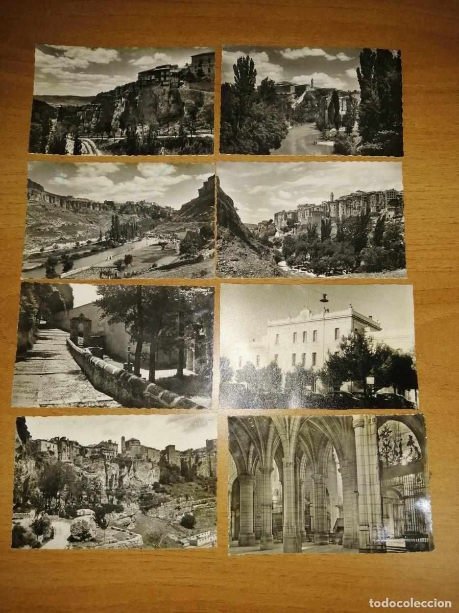 Coleccionismo cromos antiguos: CUENCA. 8 POSTALES VARIADAS - Foto 1