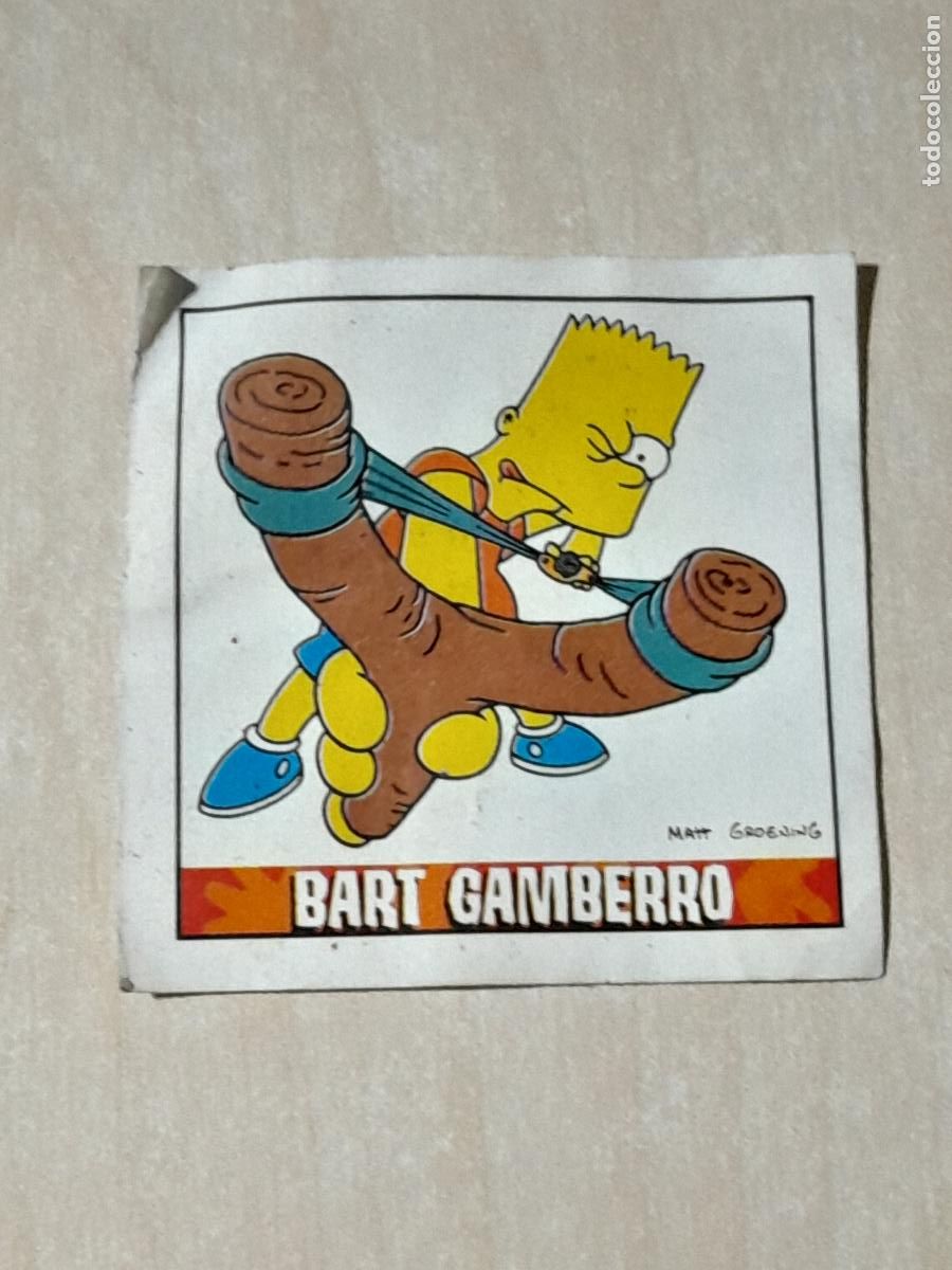 Coleccionismo cromos antiguos: CROMO THE SIMPSON MATUTANO NUMERO 18 - Foto 1