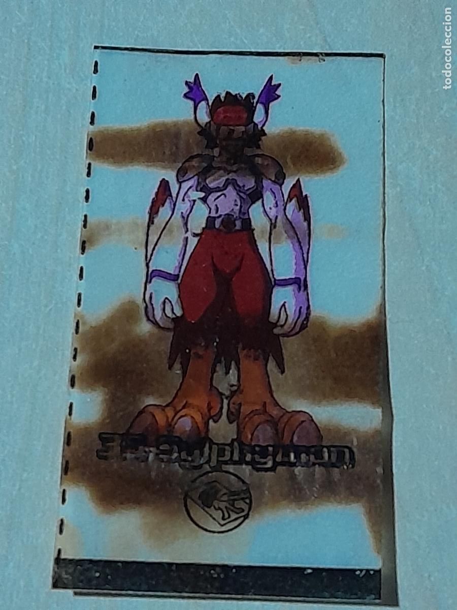 Coleccionismo cromos antiguos: CROMO 35 PEGATINA CHICLE DIGIMON - Foto 1