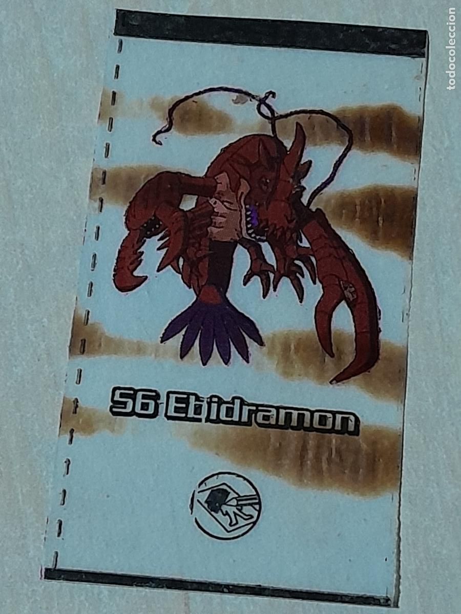Coleccionismo cromos antiguos: CROMO 56 PEGATINA CHICLE DIGIMON - Foto 1