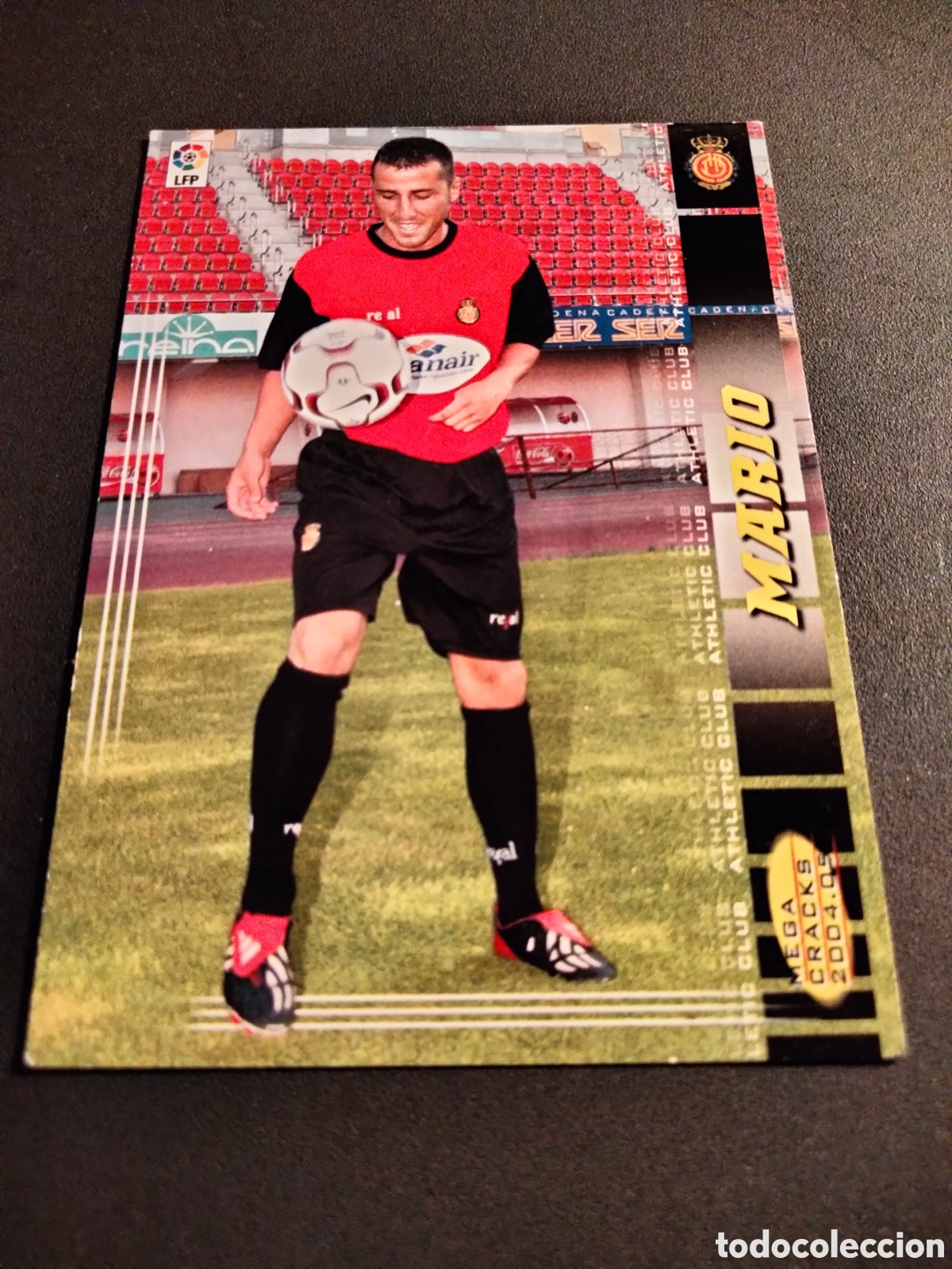 Coleccionismo cromos antiguos: MARIO # 206 ERROR RCD. MALLORCA MEGACRACKS 2004/05 PANINI - Foto 1