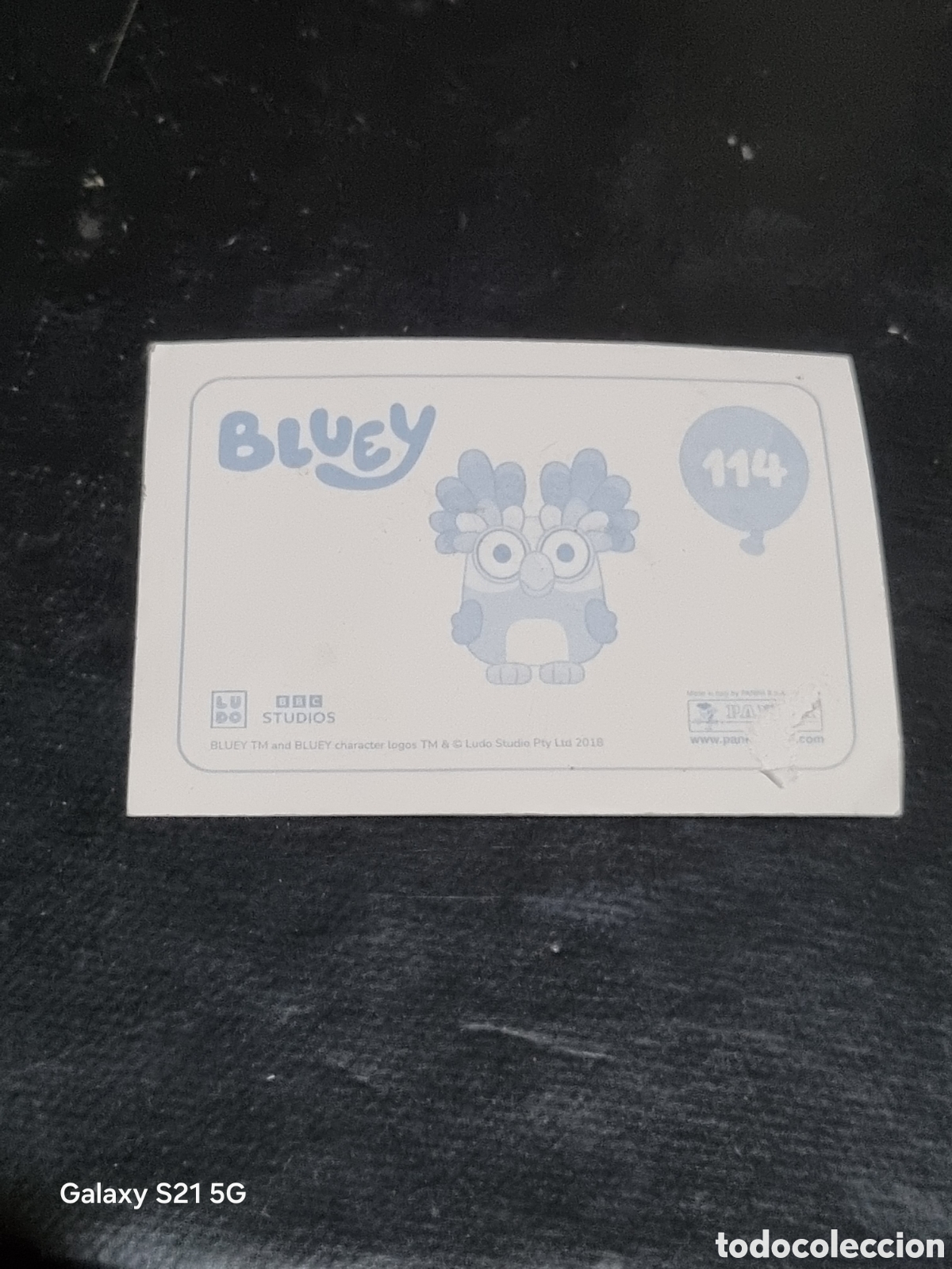Coleccionismo cromos antiguos: 114 - CROMO BLUEY PANINI 2018 - Foto 2