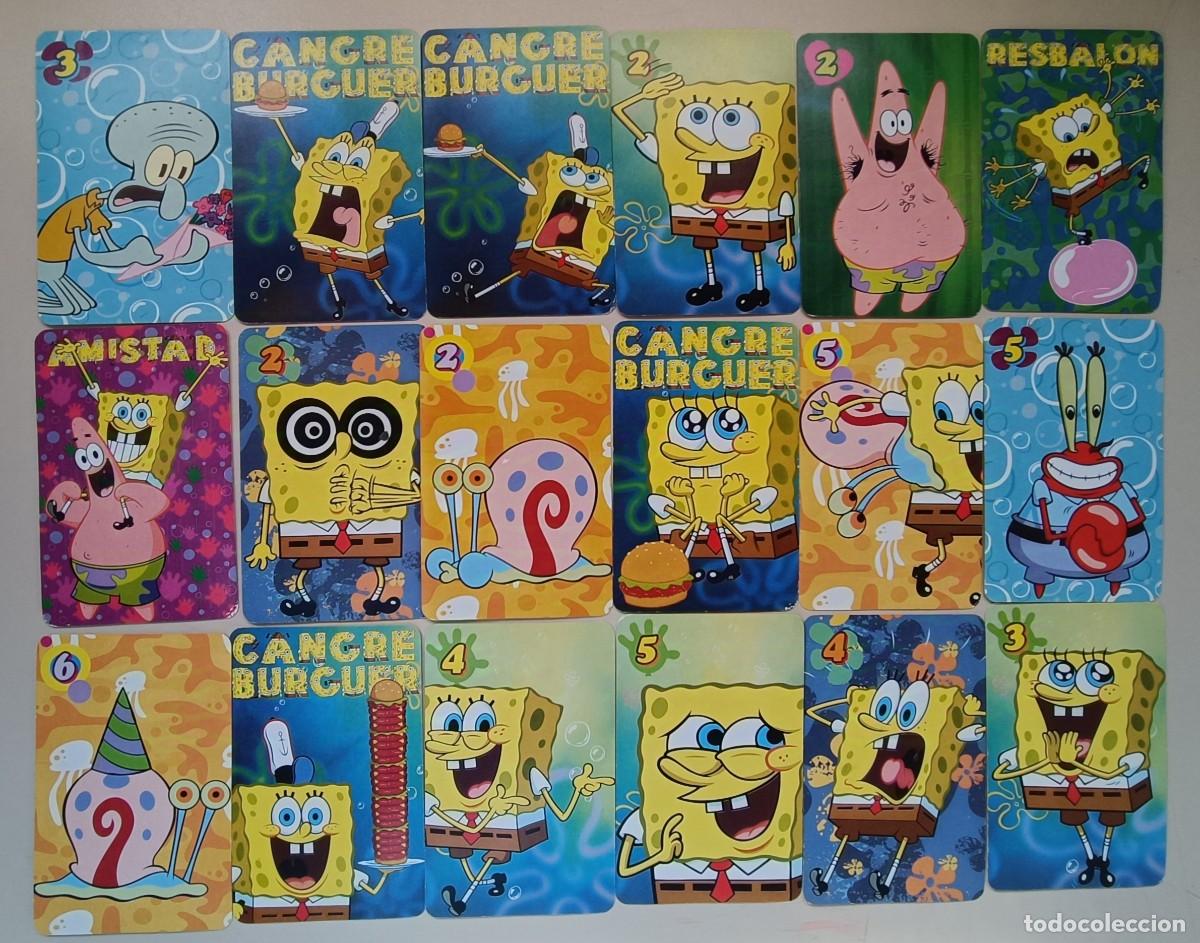 Coleccionismo cromos antiguos: Lote 30 cartas bob esponja - Foto 1