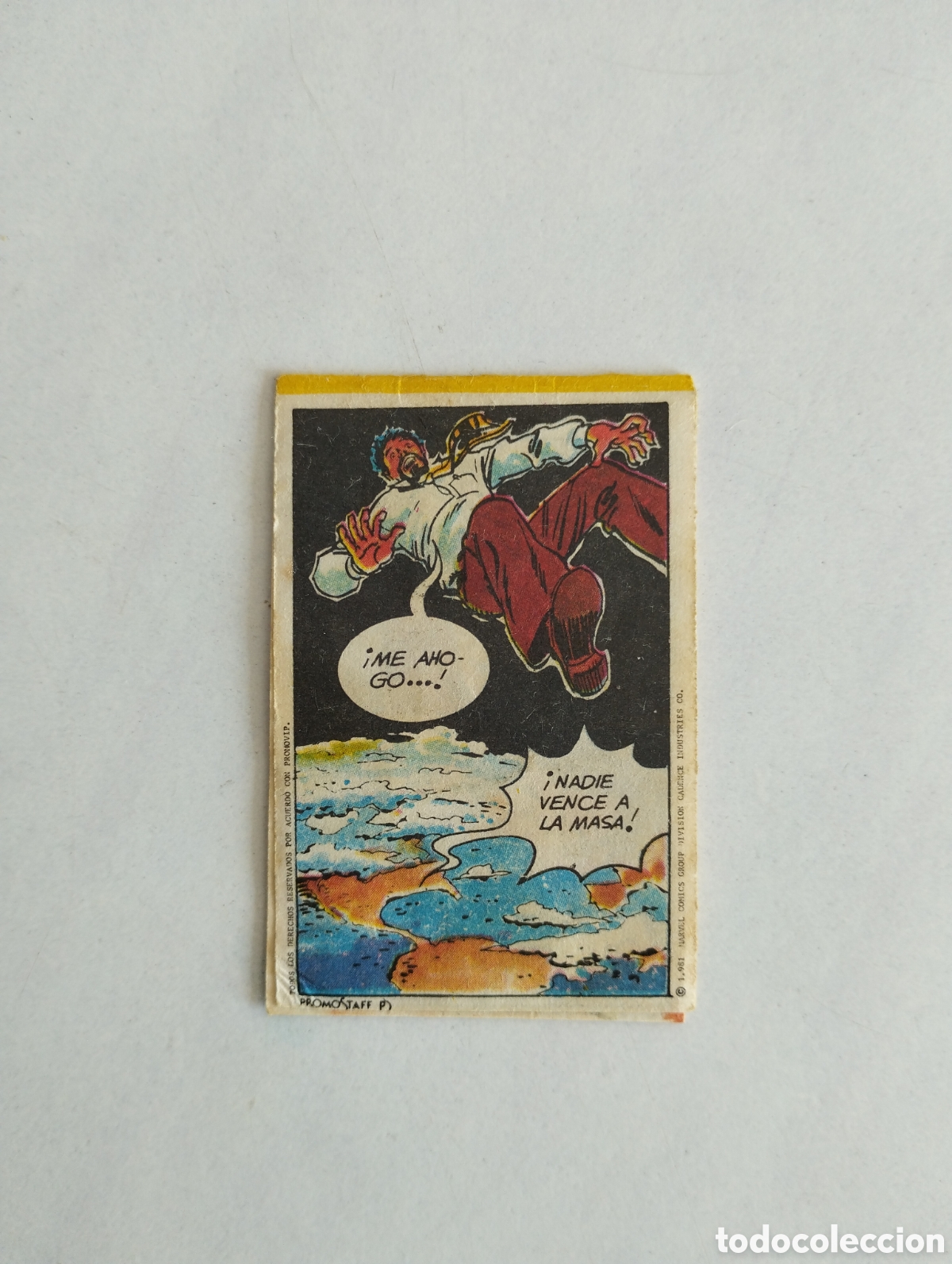 Coleccionismo cromos antiguos: CROPAN MINI COMIC EL INCREIBLE HULK N&deg;8 MARVEL - Foto 2