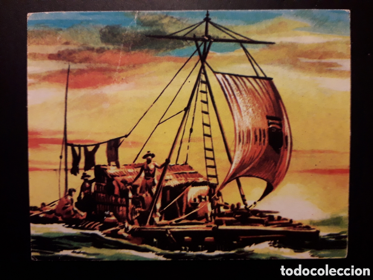Collectionnisme Cartes &agrave; collectionner anciennes: LA KON TIKI, EL MUNDO SUBMARINO N&deg; 161 PRODUCCIONES EDITORIALES 1973 SIN PEGAR, PEDIDO M&Iacute;NIMO 3&euro;