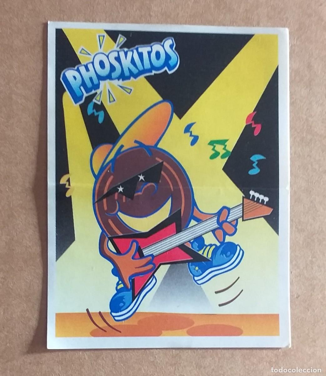 Coleccionismo Cromos antiguos: CROMO ADHESIVO PREMIO RADIO-CASCOS PHOSKITOS A&Ntilde;O 1995.