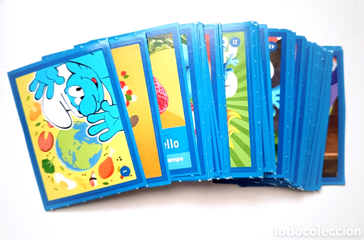 Coleccionismo cromos antiguos: COLECCION COMPLETA LOS PITUFOS ALCAMPO 2024 - Foto 1
