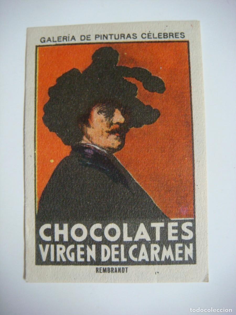 Coleccionismo Cromos antiguos: CROMO DE CHOCOLATES VIRGEN DEL CARMEN GALERIA DE PINTURA SERIE-1 N&ordm;-2-ALB-N&ordm;-1