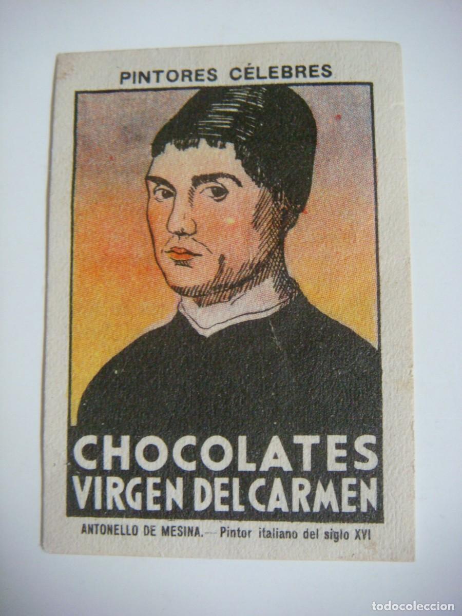 Coleccionismo Cromos antiguos: CROMO DE CHOCOLATES VIRGEN DEL CARMEN SERIE V-N&ordm;-12-ALB-N&ordm;-1