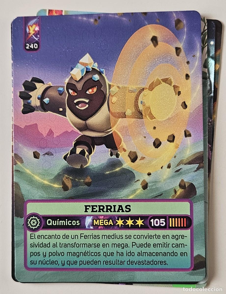Coleccionismo cromos antiguos: 240 FERRIAS NERGYS NUEVO