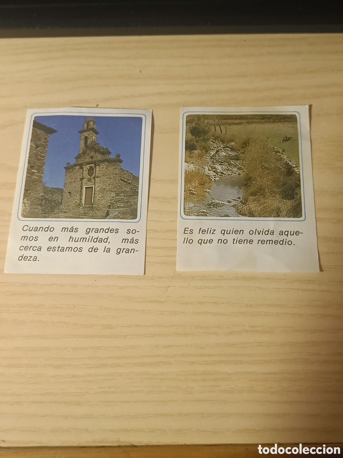 Collectable Antique Stickers: LOTE 2 Cromo Missatges d'alegria. Chocolate Xocolata Torras 79 137