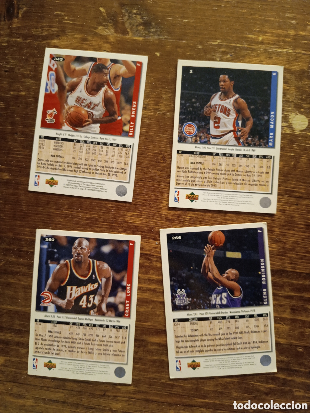 Coleccionismo cromos antiguos: Cromos upper deck nba - Foto 2