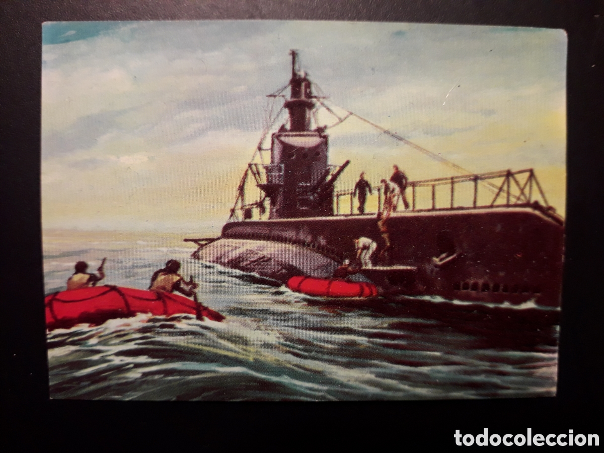 Collectionnisme Cartes &agrave; collectionner anciennes: SUBMARINO HISTORIA DE LA LOCOMOCI&Oacute;N ED PEKI 1967 N&deg; 84 SIN PEGAR, PEDIDO M&Iacute;NIMO 3&euro;