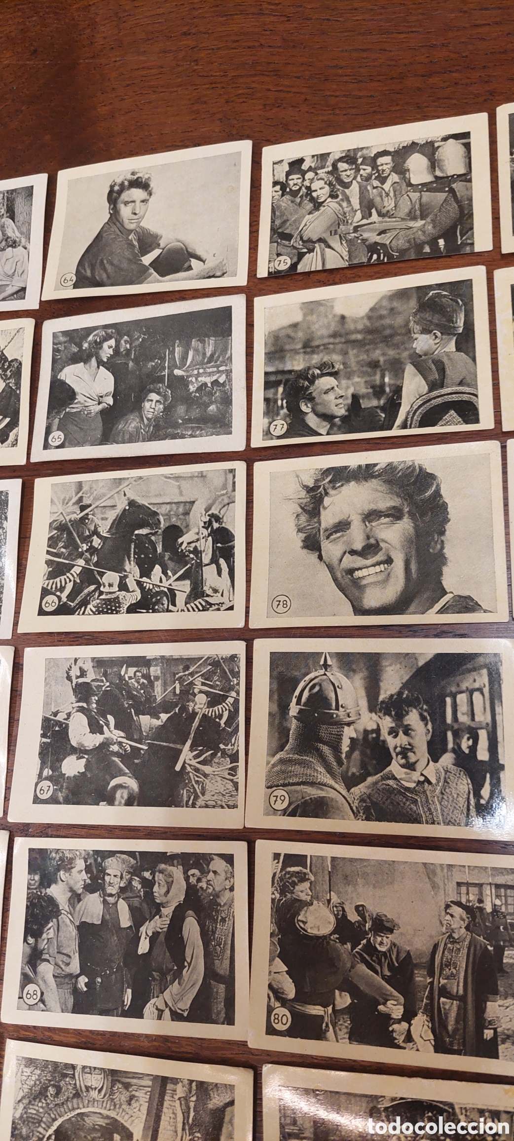 Coleccionismo cromos antiguos: 1951 - cromos &rdquo;El Halc&oacute;n y la Flecha&rdquo; - Ediciones Cliper (Burt Lancaster) - Foto 9