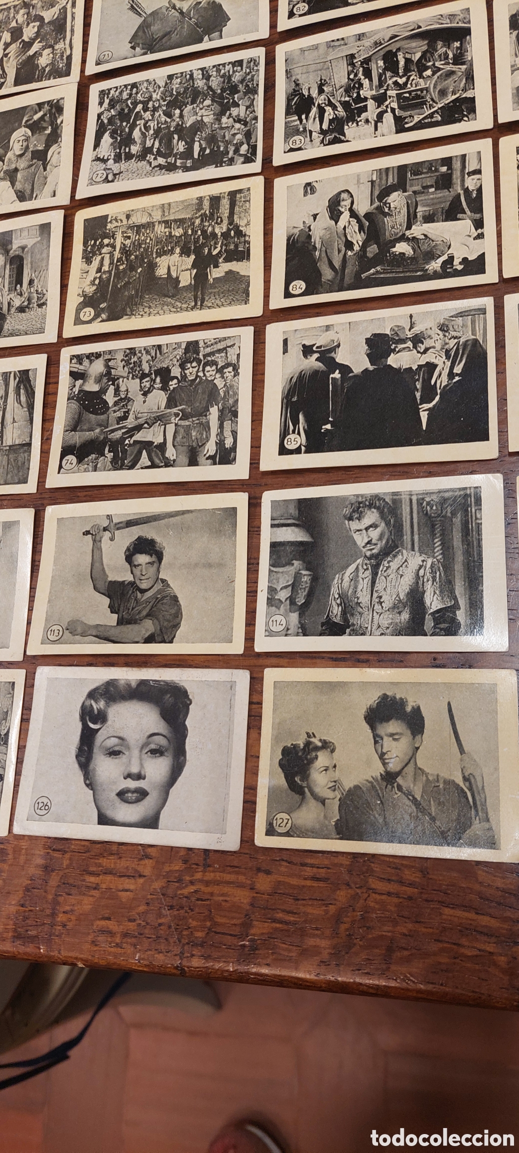 Coleccionismo cromos antiguos: 1951 - cromos &rdquo;El Halc&oacute;n y la Flecha&rdquo; - Ediciones Cliper (Burt Lancaster) - Foto 11