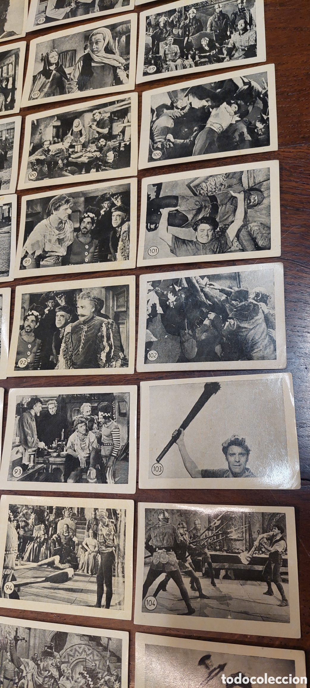 Coleccionismo cromos antiguos: 1951 - cromos &rdquo;El Halc&oacute;n y la Flecha&rdquo; - Ediciones Cliper (Burt Lancaster) - Foto 13