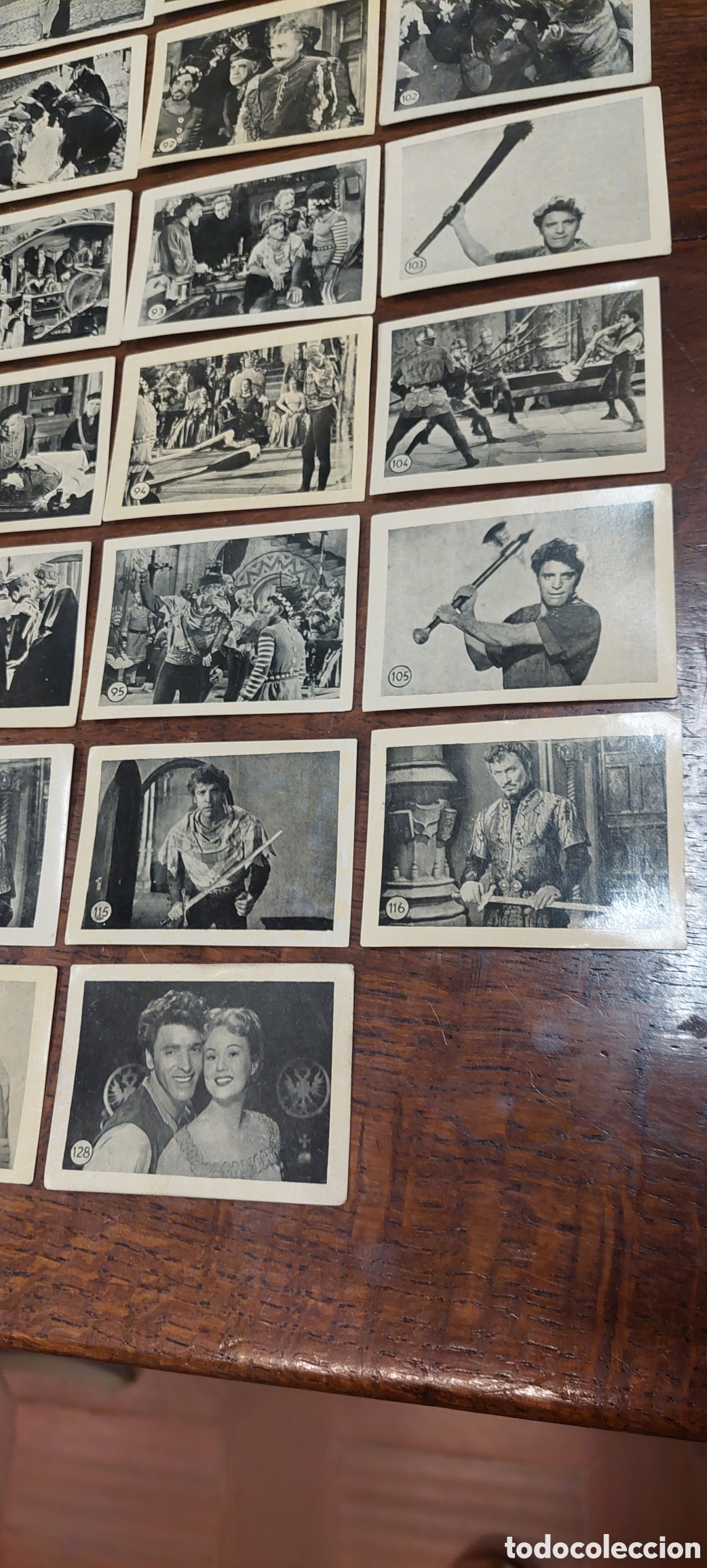 Coleccionismo cromos antiguos: 1951 - cromos &rdquo;El Halc&oacute;n y la Flecha&rdquo; - Ediciones Cliper (Burt Lancaster) - Foto 14