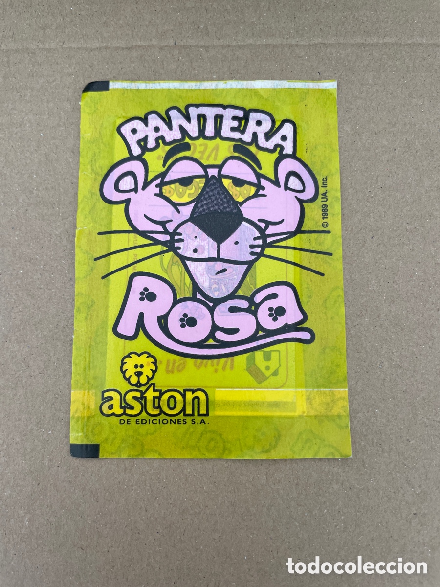 Coleccionismo cromos antiguos: Sobre de cromos sin abrir PANTERA ROSA - Foto 1